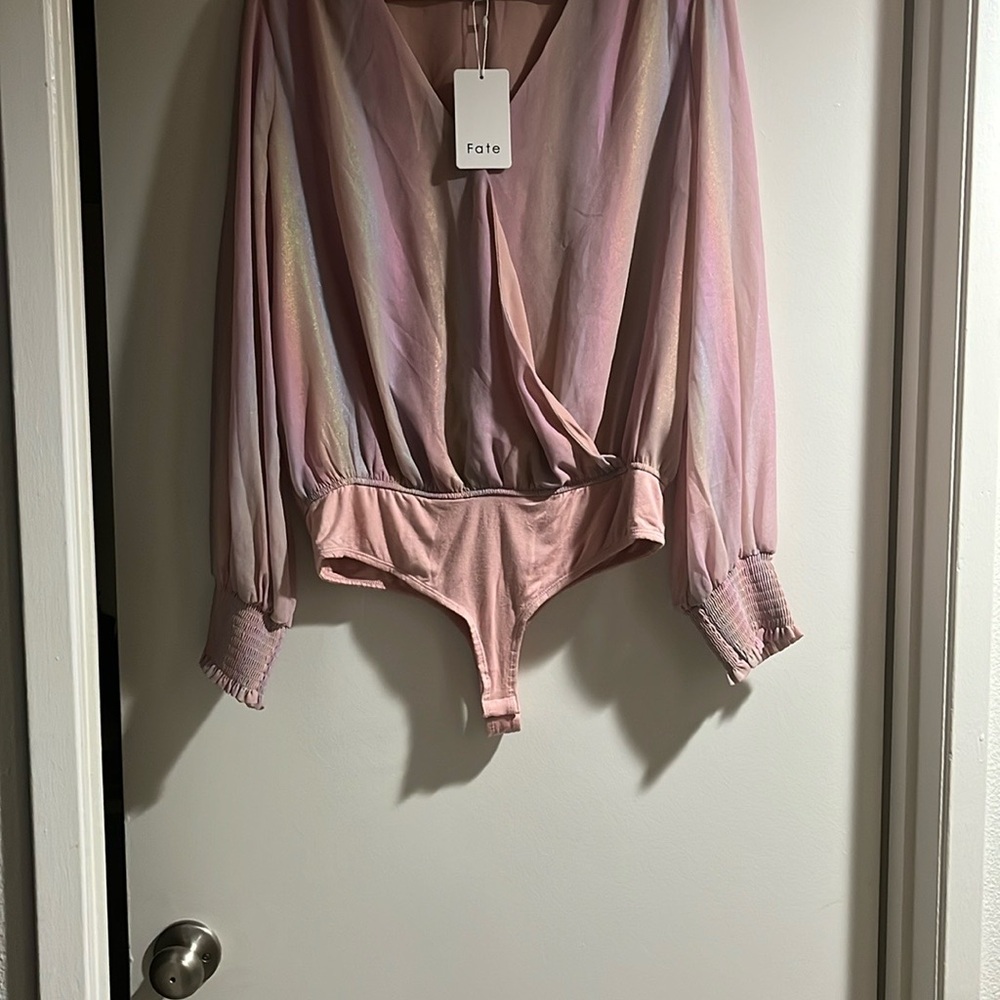 Fate Pink and Purple Bodysuit